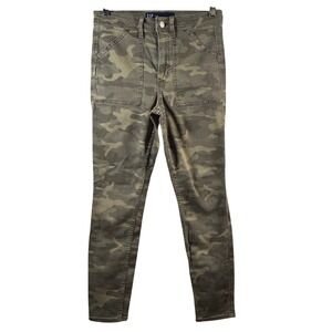 GAP‎ Denim High Rise Universal Legging Camo Print Size 6 28R